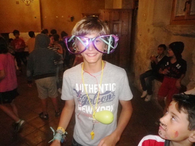 Diversion en un campamento